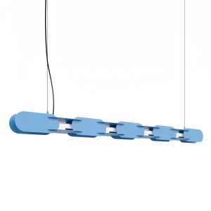 Lampa wisząca CHAIN 158 błękitna LED 3000K TH.1022 - Thoro