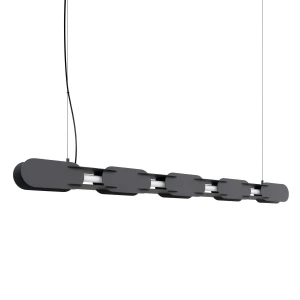 Lampa wisząca CHAIN 158 czarna LED 3000K TH.1025 - Thoro