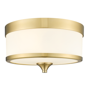 Plafon mosiężny okrągły 35cm 3-punktowy C03293BR z serii FLEETWOOD - Cosmo Light