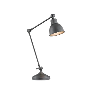 Lampa stołowa EUFRAT 3195 vintage antracyt - Argon