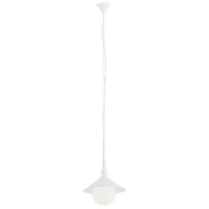 Lampa loft wisząca ERBA BIS 3296 ogrodowa  biała - Argon