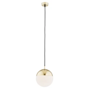 Lampa stylowa wisząca LIVIA 4029 mirror ball złota kula – Argon