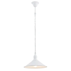 Lampa loft wisząca ERBA 630 biała fabryczna - Argon