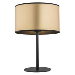 Lampa stołowa KARIN 4297 hotelowa czarno-złota - Argon