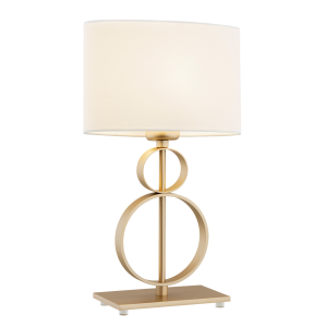 Lampa stołowa elegancka złote obręcze PERSEO 8310 - Argon