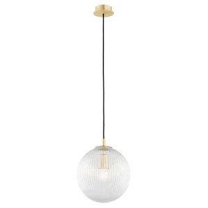 Lampa wisząca PALOMA 8517 przezroczyste szkło i złoto - Argon