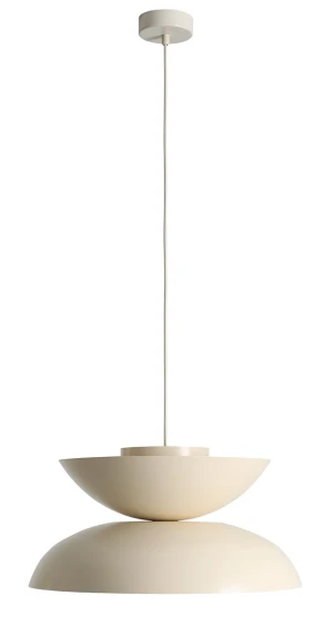 Aldex Lampa wisząca metalowa kremowa 47cm 1146G9_9_9_J z serii MILLO