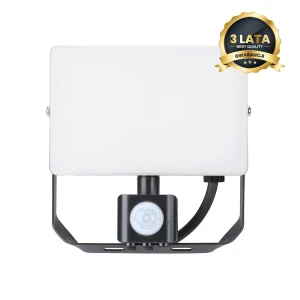 Naświetlacz LED 30W PIR 3000lm 5000K EKN9019 - Milagro