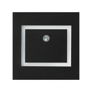 Oprawa schodowa EVRA BLACK 3000K PIR 12V EKS6902 - Milagro
