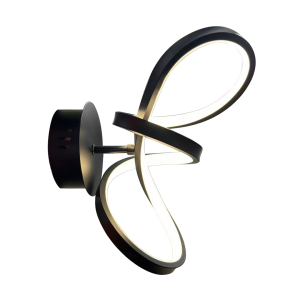 Kinkiet TESORO BLACK 15W LED ML1052 - Milagro