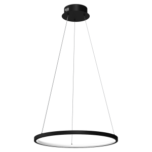 Lampa wisząca HOOP BLACK 27W LED ML1541 - Milagro