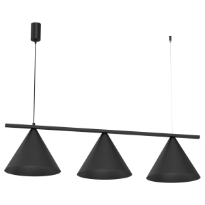 Lampa wisząca CAPITAL CZARNY 3XGX53 MLP0938 - Milagro
