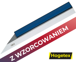 Liniał krawędziowy 200mm INOX DIN874/00 HOGETEX + ŚWIADECTWO WZORCOWANIA
