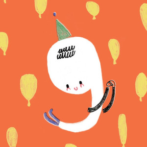Kartka Urodzinowa - Happy Birthday 9 - Pieskot