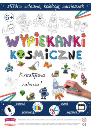 Kosmiczne wypiekanki - breloczki, zawieszki, kolczyki - fabryka frajdy