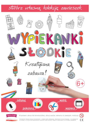 Słodkie wypiekanki - breloczki, zawieszki, kolczyki - fabryka frajdy