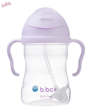 Boysenberry innowacyjny bidon ze słomką niekapek 240 ml- b.box