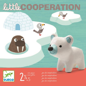 Zwierzaki na arktyce - little cooperation - gra - djeco