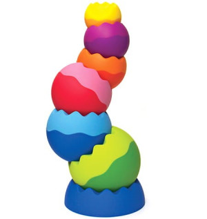 Kule tobbles neo - innowacyjna wieża dla maluchów - fat brain toys