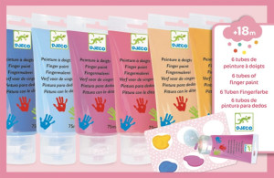 Sweet - farby do malowania palcami - djeco