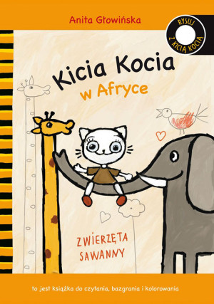 Kicia kocia w afryce kolorowanka - anita głowińska - media rodzina