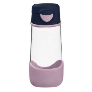 Indigo rose - sportowa tritanowa butelka z ustnikiem 450 ml - b.box
