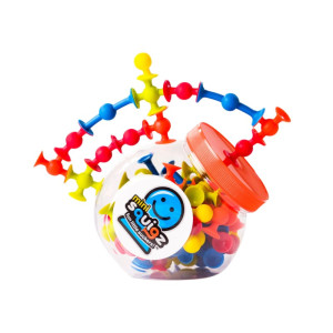 Klocki przyssawki squigz mini 75 elementów - fat brain toy