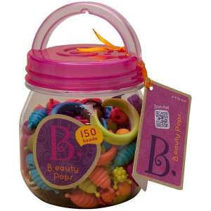 Kreatywny zestaw do tworzenia biżuterii 150 elementów - b.eauty pops - btoys