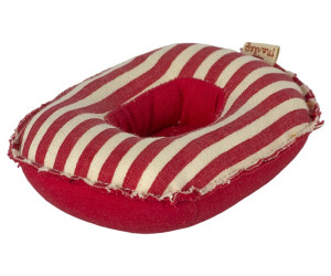 Ponton w Czerwone Paski - Rubber Boat Red Stripes - Small Mouse - Maileg