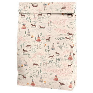 Duża torebka papierowa - big gift bag chevaux heurex - maileg