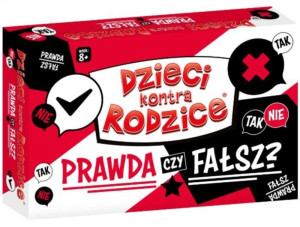 Gra rodzinna prawda czy fałsz? dzieci kontra rodzice - kangur