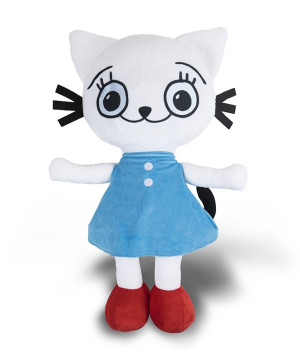 Promocja kicia kocia - maskotka 50 cm - media rodzina