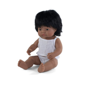 Hiszpanka 38 cm - lalka dziewczynka hiszpanka - miniland doll - miniland