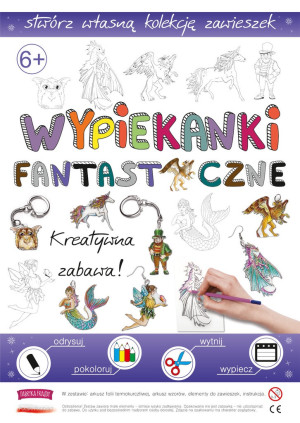 Fantastyczne wypiekanki - breloczki, zawieszki, kolczyki - fabryka frajdy