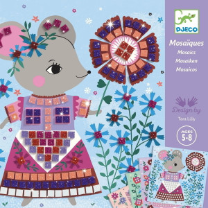 Piękne zwierzątka - mozaiki - djeco