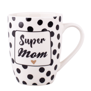 Super mom - kubek baryłka 300 ml - dla mamy - altom design