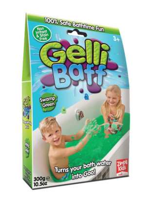 Gelli baff - magiczny proszek do kąpieli 300 g - zielony - zimpli kids