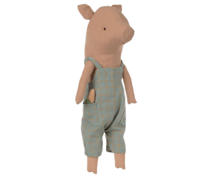 świnka w ogrodniczkach - pig overall - maileg