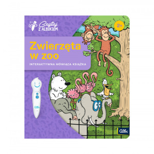 Książka zwierzęta w zoo - czytaj z albikiem - albi