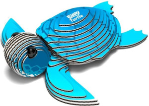 żółwik - eko układanka 3d - eugy
