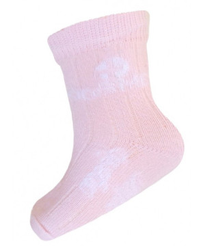 Skarpetki bawełniane organiczne - różowe - 9-10 cm - 6-12 miesięcy - kidsmed
