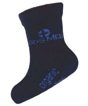 Skarpetki bawełniane organiczne - granatowe - 9-10 cm - 6-12 miesięcy - KidsMed