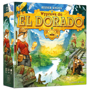 Wyprawa Do El Dorado - Rodzinna i Towarzyska Strategiczna Gra Turowa - Nasza Księgarnia