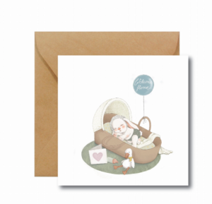 Welcome Home - Kartka Na Narodziny Dziecka - Hi Little