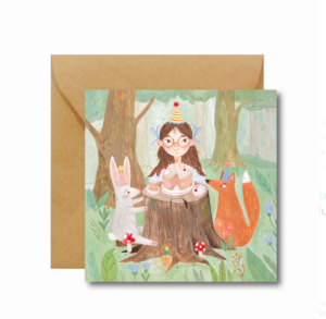 Birthday Girl - Kartka Urodzinowa - Hi Little