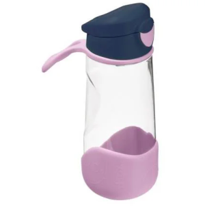 Indigo rose - sportowa tritanowa butelka z ustnikiem 600 ml - b.box