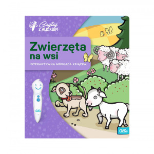 Książka zwierzęta na wsi - czytaj z albikiem - albi