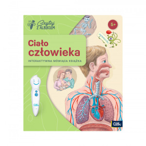 Książka ciało człowieka - czytaj z albikiem - albi