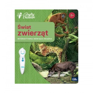 Książka świat zwierząt - czytaj z albikiem - albi