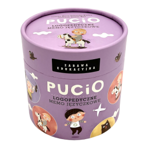 Pucio - logopedyczne memo języczkowe - nasza księgarnia